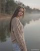 The stillness, the soft fog wrapping around the trees and the way everything feels like it's holding...#model
