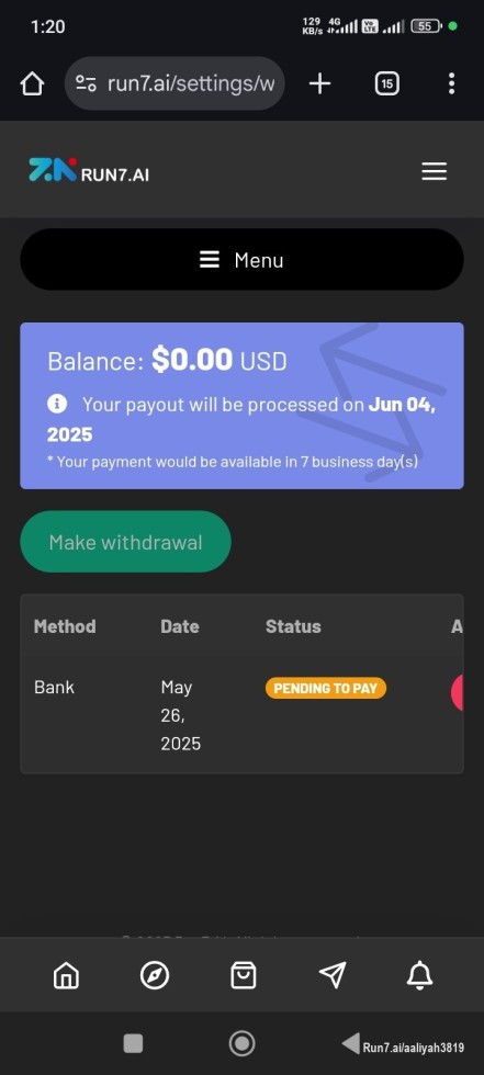 Hirap na hirap sila mag process ng withdrawal 😭