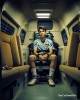 Arrested fresh after training, cuffed inside the transport van #gaykink
